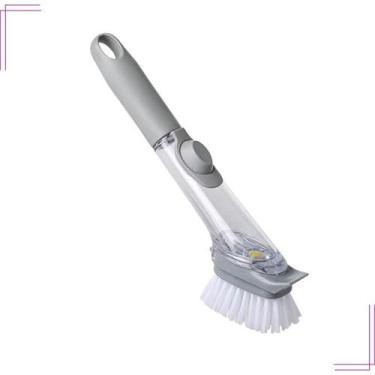 Imagem de Escova De Limpeza Com Dispenser De Detergente Louças Panela - Top Hous