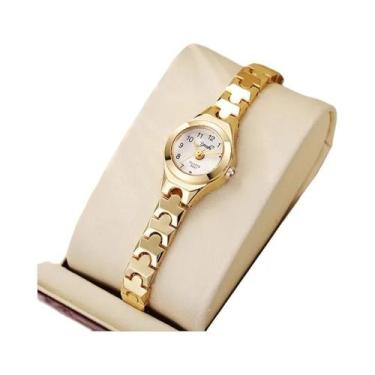 Imagem de Relógio feminino, mini mostrador moda versátil relógio de quartzo tend