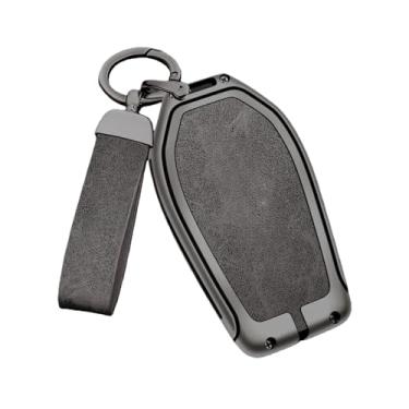 Imagem de Compatível Com Bmw Série 5 Caso Chave 3 6 X3 X5 X1 X2 X6 Escudo Protetor Compatível Com Lâmina De Faca Capa Carro Fábrica(C type gun gray set)