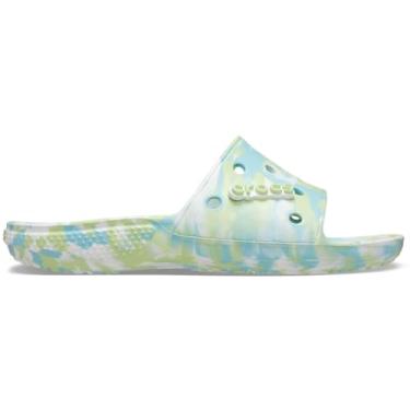 Imagem de Crocs Tamanco masculino, Água pura/multi, 42