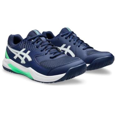 Imagem de Tênis ASICS Gel-Dedicate 8 Saibro - Masculino - Azul/Branco - tam: 37.5