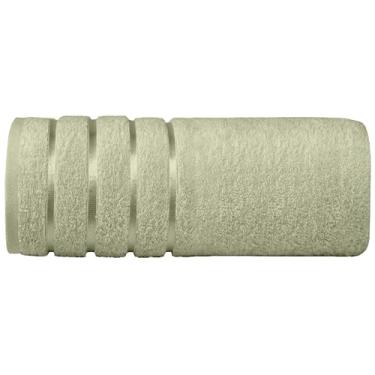 Imagem de Elegant Comfort Toalha de banho jumbo 100% algodão turco com 4 linhas de viscose - toalha de banho extra grande de qualidade de spa de hotel 89 x 187 cm ultra macia, super absorvente, secagem rápida