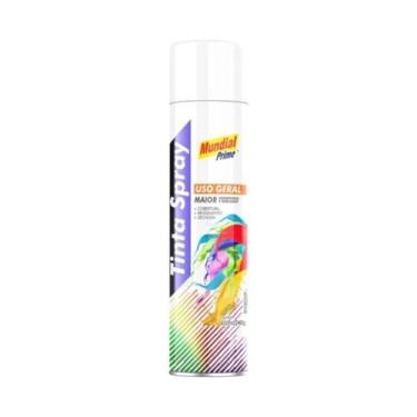 Imagem de Tinta Spray Branco Brilhante Mundial