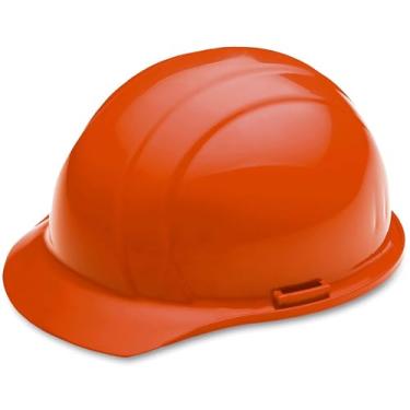 Imagem de ERB Chapéu rígido estilo boné americano 19365 com mega catraca, laranja fluorescente