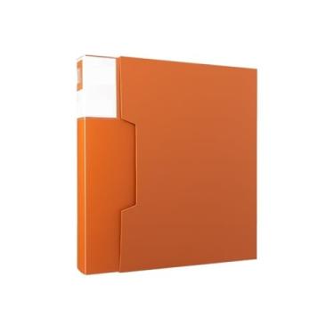 Imagem de Organizador de arquivos pasta A4 multicamadas 100 páginas livro de informações com inserções transparentes material de escritório pasta de partituras materiais de escritório