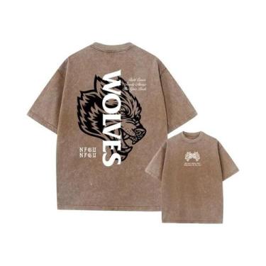 Imagem de Camiseta Masculina plus Size Slim-Fit De Manga Curta Com Gola Redonda 