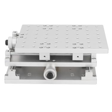 Imagem de Jopwkuin Mesa de Trabalho Manual Durável Dos Eixos Xy da Liga de Alumínio da Bancada Movente de 2 Eixos para a Máquina Industrial Marcação