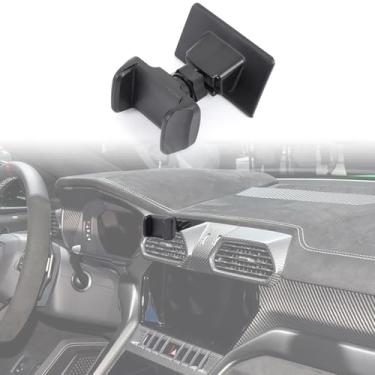Imagem de Moittellc Suporte de telefone para carro compatível com Lamborghini Urus 2018-2024, console central, saída de ar, suporte para celular, acessórios de suporte de telefone com saída de ar mãos-livres