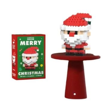 Imagem de Blocos De Montar De Natal Para Crianças, Papai Noel, Brinquedo De Mont