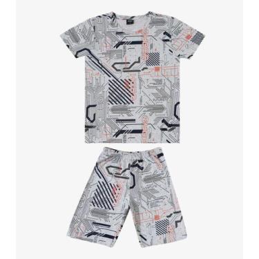 Imagem de Pijama Menino Infantil Select Laranja - Rovitex Kids, 8, Laranja