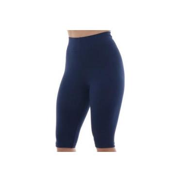 Imagem de Bermuda Legging Fitness Academia Conforto Cintura Alta Short Tamanho:E