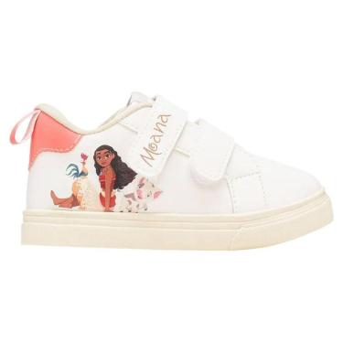 Imagem de Tênis Disney Moana Infantil - Branco 26-Unissex