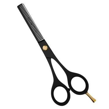 Imagem de Tesoura de cabelo Facón – Tesoura profissional de cabelo de 16,5 cm, tesoura de barbeiro para salão de beleza, aço inoxidável japonês, tesoura premium de desbaste de precisão para salão e uso