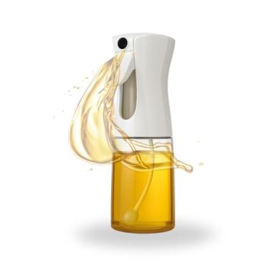 Imagem de Borrifador Spray Culinário 200ml em Plástico Pulverizador para Azeite, Óleo e Vinagre, Controle de Dosagem, Cozinha Saudável, Reutilizável (1)