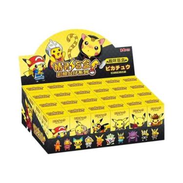 Imagem de 24 Peças Pokémon Pikachu Figura Caixa Surpresa Misteriosa Arceus Decor