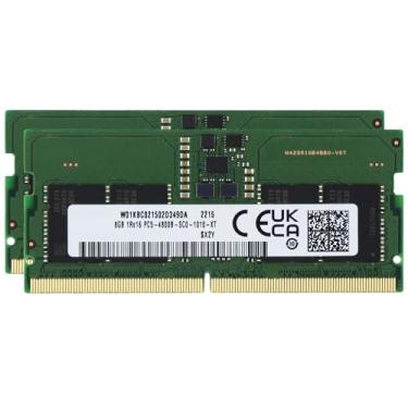 Imagem de Original de fábrica 16 GB (2 x 8 GB) compatível com Dell Alienware m15 R7 DDR5 4800MHz PC5-38400 SODIMM 1Rx16 CL40 1,1 v 262 pinos módulo de memória RAM para notebook Adamanta