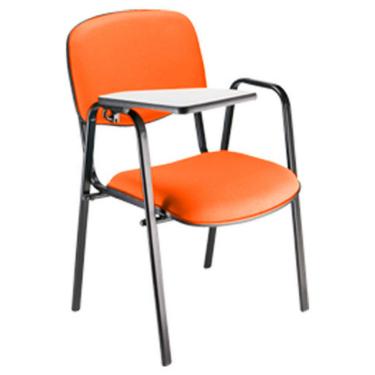 Imagem de Cadeira Escolar Universitária para Auditórios Linha Hotel Laranja