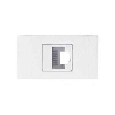 Imagem de Modulo Tomada Rj45 Com Conector Branco 50044 - Pezzi