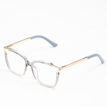 Imagem de Armação De Óculos De Grau / Celi - Sunrise, Transparente azul