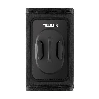 Imagem de Suporte GoPro para Alça de Mochila com Adaptador 360º - Telesin