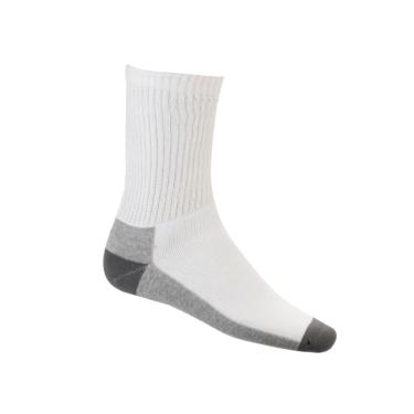 Imagem de Meia Lupo Sport 03250 Branco/Cinza TAM 45 ao 48