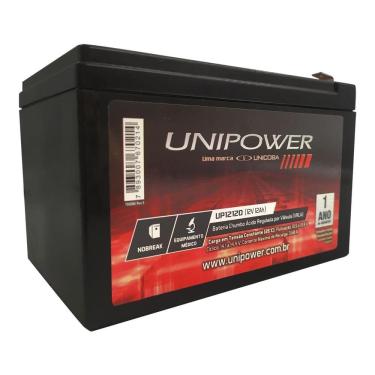 Imagem de Bateria Selada VRLA 12V 12,0AH F250 UP12120 06C027 Unipower
