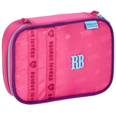 Imagem de Estojo escolar box para 36 lápis Urban Mix Rebecca Bonbon - rosa