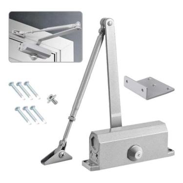 Imagem de Mola Aérea Fechador Porta Tensão 65Kgs Automático Retrátil - Palaziun