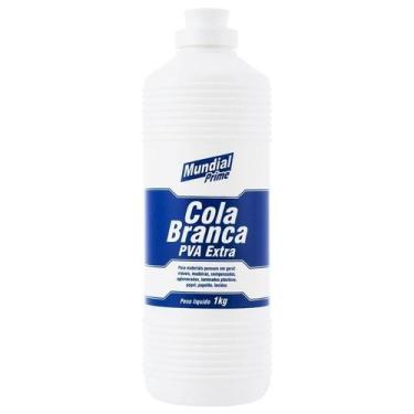 Imagem de Cola Branca Extra Forte Pva 1kg - Mundial Prime - AEROFLEX