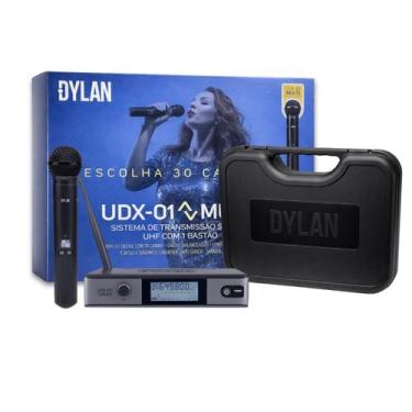 Imagem de Microfone sem fio dylan udx01 uhf