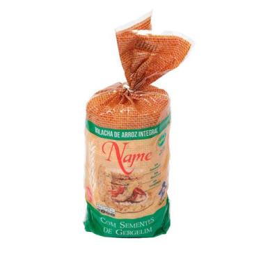 Imagem de Bolacha de Arroz Integral Com Sementes de Gergelim Name 120g - Jubileu