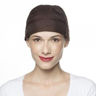 Imagem de Bandana Chef De Cozinha - Marrom - Unisex