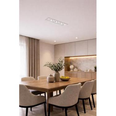 Imagem de Spot LED Interlight Embutir Picco 14w 2700k 4493 Fe Branco Bivolt - In