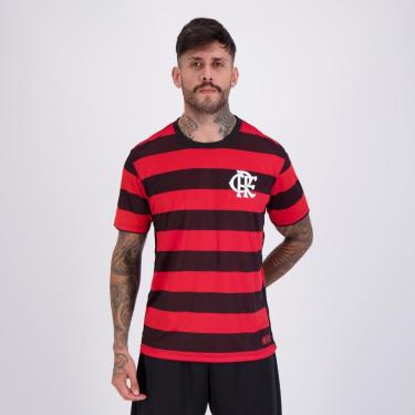 Imagem de Camisa Flamengo Rubro Negro Listrada Masculina-Masculino