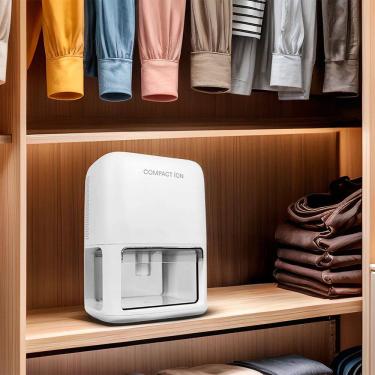 Imagem de Desumidificador Ion Bivolt Compacto Anti Umidade - Desidrat Branco 110-220v