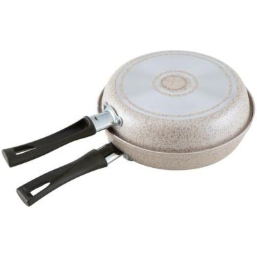 Imagem de Omeleteira 18 Cm Revestimento Cerâmico Antiaderente - BRINOX