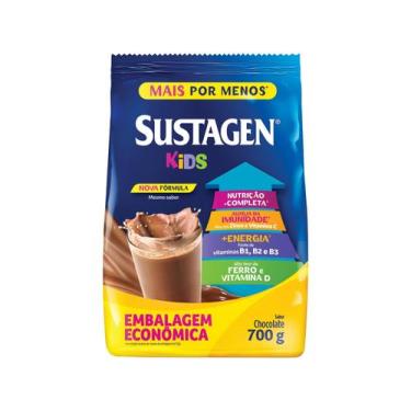 Imagem de Complemento Alimentar Sustagen Kids Sabor Chocolate Sachê 700g, 700g, 
