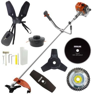 Imagem de Roçadeira Multifuncional Tekna 52cc RL520AC-TK Com Kit de Faca 2 Pontas + Faca 80 Dente...