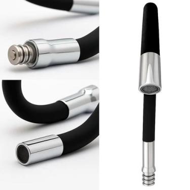 Imagem de Tubo Macio 3/4 Para Reposição De Torneiras Cozinha Gourmet Flexível Pr