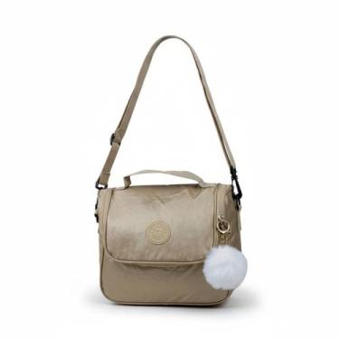 Imagem de Frasqueira Lancheira Térmica Acompanha Alça Transversal Grande Chaveir