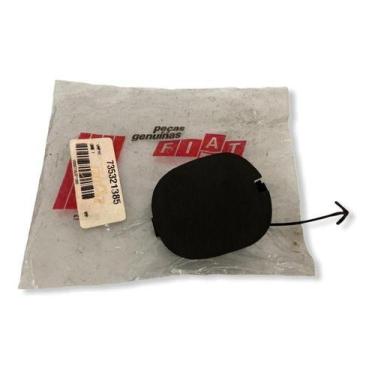 Imagem de Tampa Furo Reboque Parachoque Traseiro Com Trava Siena G2 - Fiat