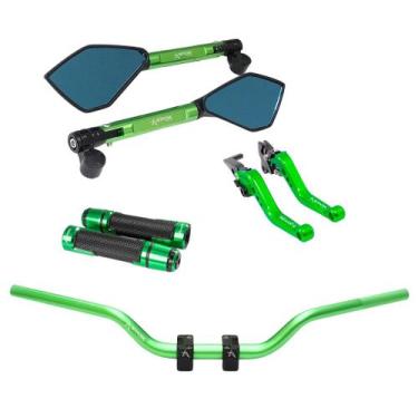 Imagem de Manete Manopla Retrovisor Guidão  Twister Strada Cb300r - Stark Race, 