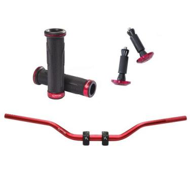 Imagem de Kit Manopla Peso Guidão Trail Crosser Xtz Xre Bros Falcon Tornado - St