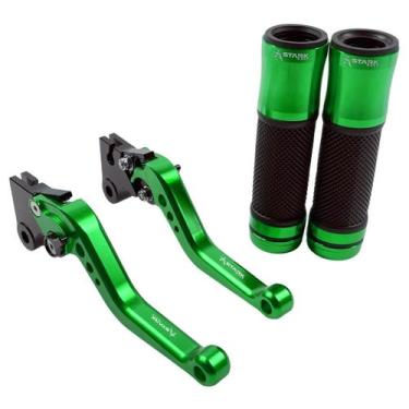 Imagem de Kit Manete Manopla Esportivo Ttan Fan Start Cargo a lona Pop 100 110 -