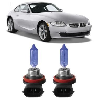 Imagem de Lampadas super branca farol milha bmw z4 2003 adiante h11 - VELOX TIGE