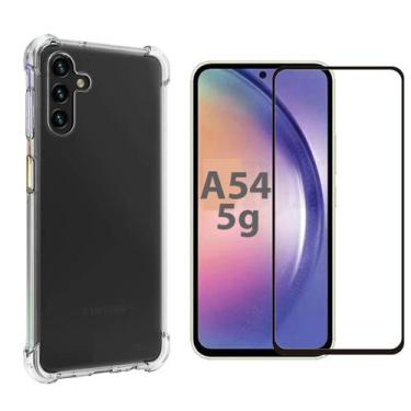Imagem de Kit Capa Capinha Para Galaxy A54 Anti Impacto + Película 3d - Danet, T