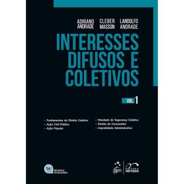 Imagem de Interesses Difusos E Coletivos - Vol.1 - 14 Edicao 2026