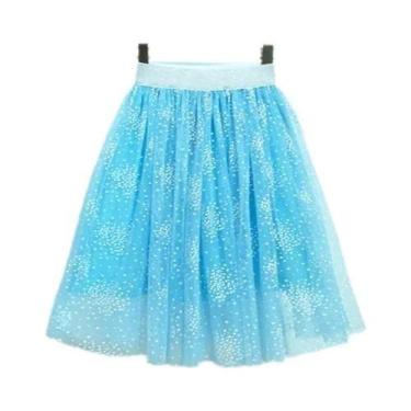 Imagem de Saia Tutu De Dança Com Glitter Para Meninas, Roupas De Festa Em Algodã