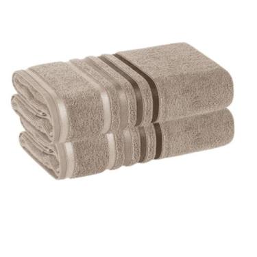Imagem de Kit 2 Toalhas Banho Karsten 70x140 - Fio Penteado Lumina