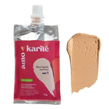 Imagem de Base Liquida Natural Nutritiva 50g Cor 1.0 AmoKarité